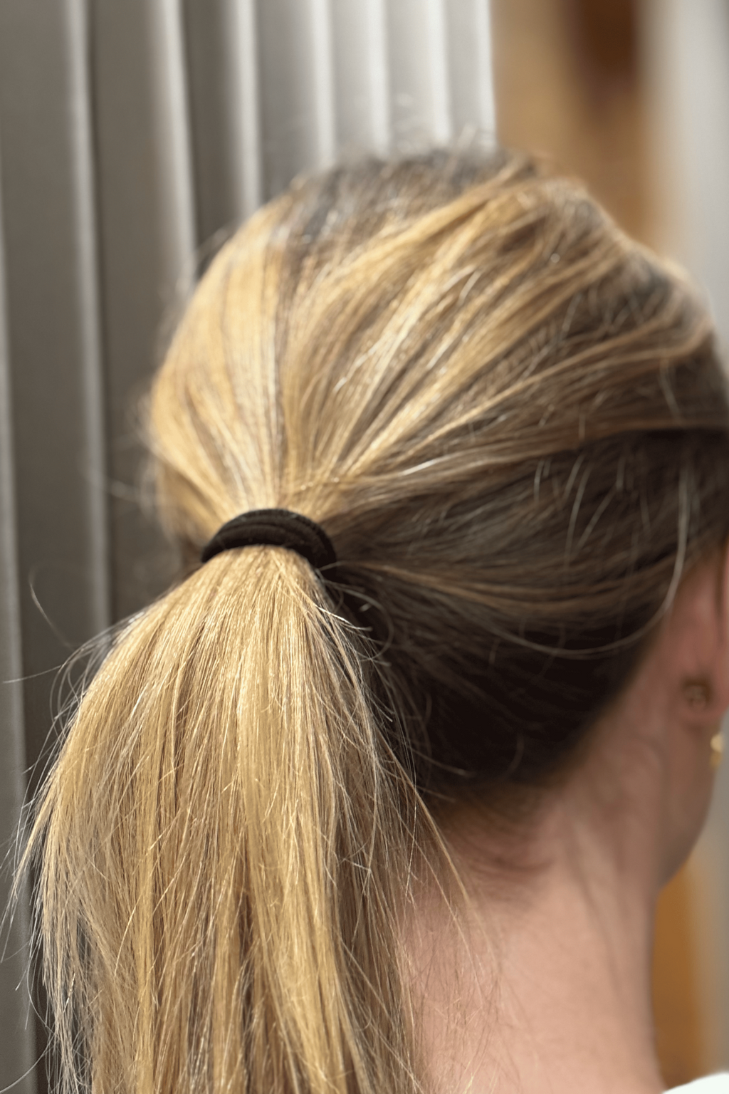 Haarkrawatte - Schwarz (1 Stcs.)