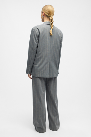 Lisa Blazer - mittelgraue Melange