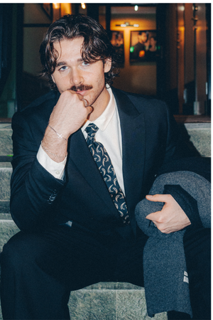 Premium Double Breasted Blazer - Schwarz