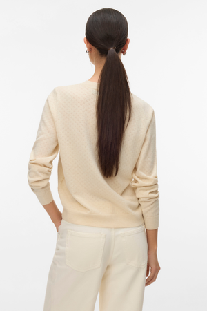 Marina Pointelle Cardigan – Birke