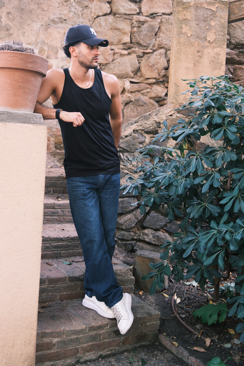 Basic Tanktop - Schwarz