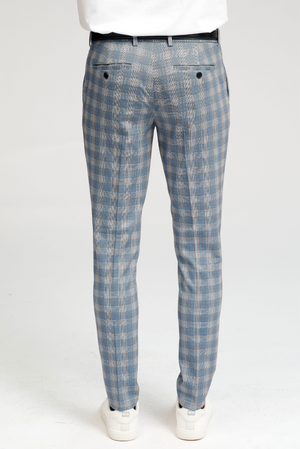 De Originale Performance Pants - Blå Ternet (begrenzt)