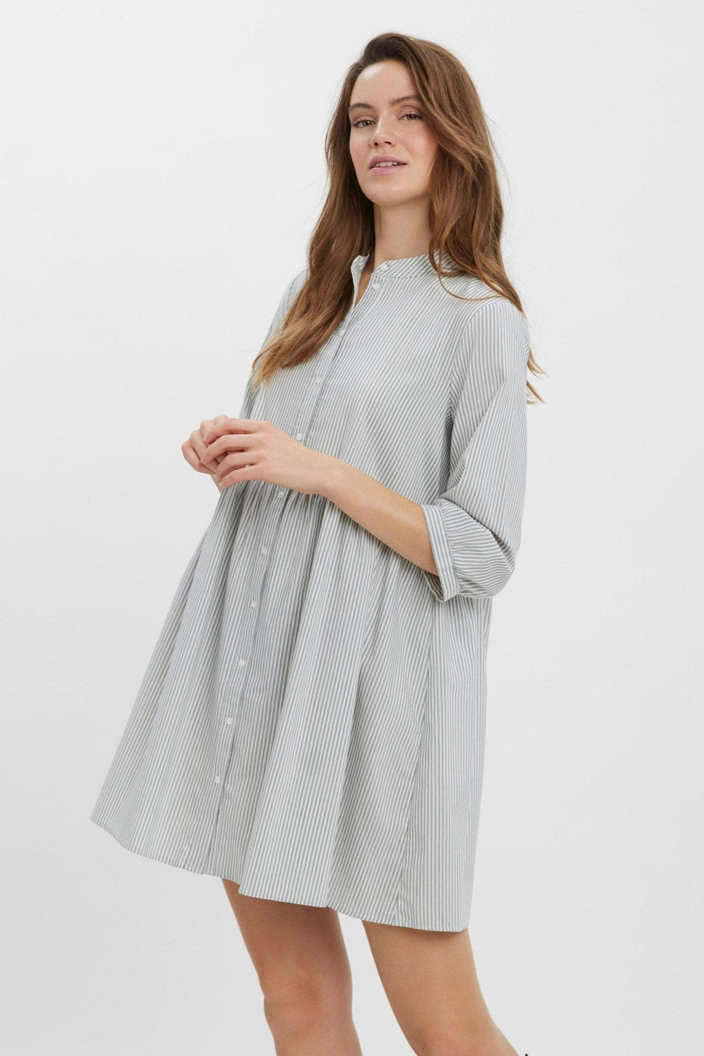 Sisi 3/4 Kleid - grün