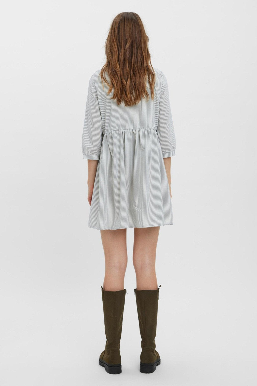 Sisi 3/4 Kleid - grün