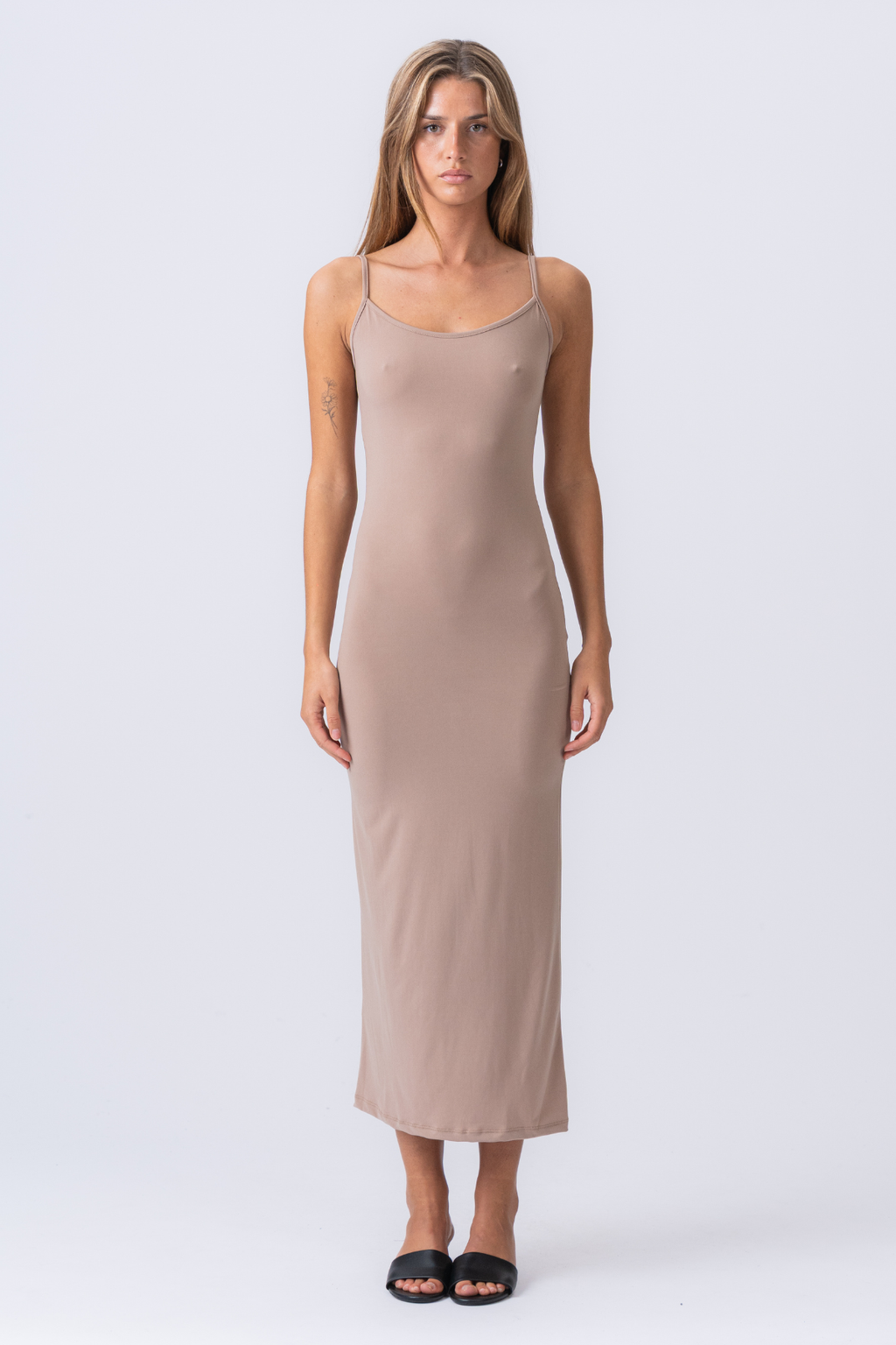 Amaya Maxi Kleid - Beige