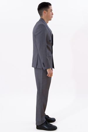 Klassischer Blazer – Grau