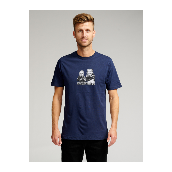 Bio -Basis -T -Shirt - Marine