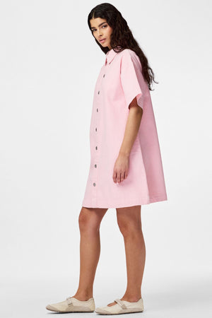 Sky A-Shape Jeanskleid – Rosa Löffler