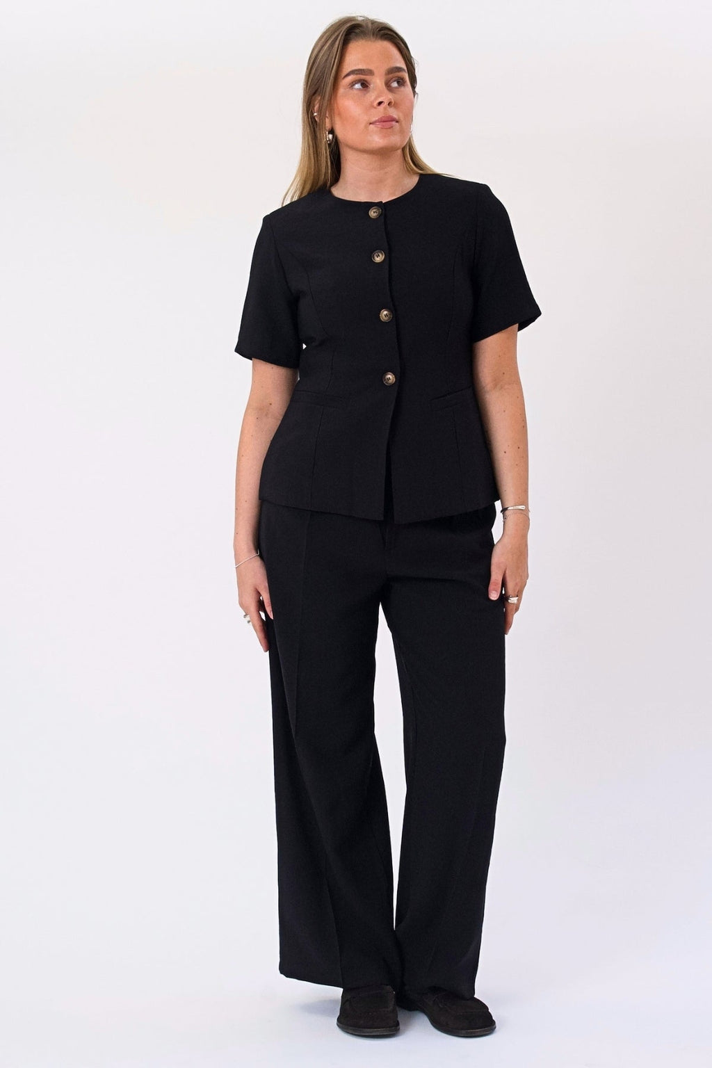 Isolde-Blazer - Schwarz