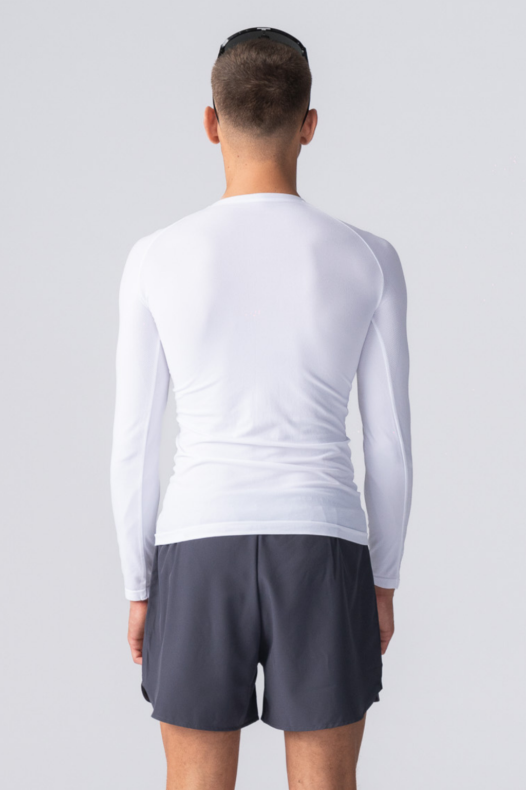 Erstklassiges Langarm T -Shirt - Weiß