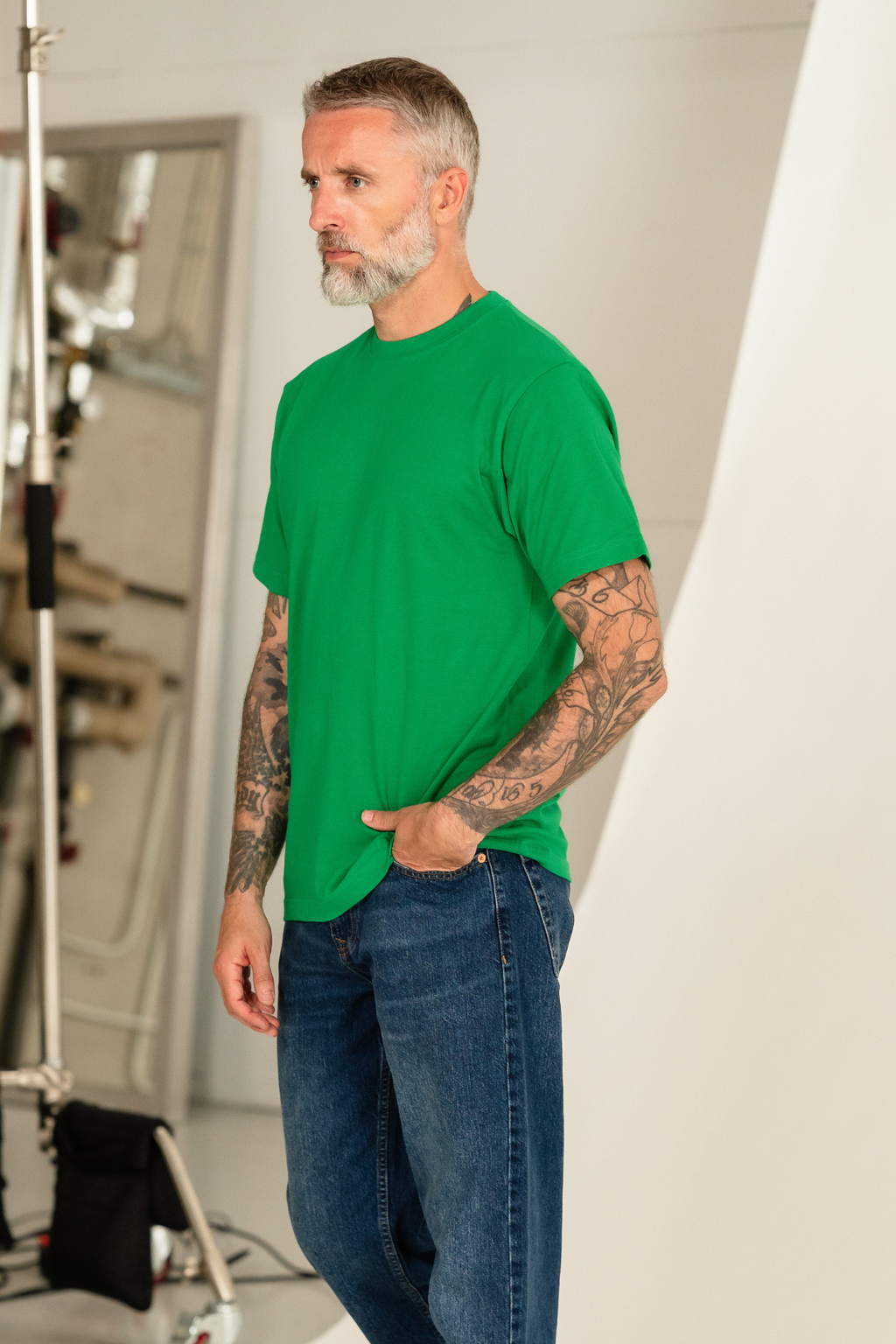Oversized T -Shirt - Frühlingsgrün