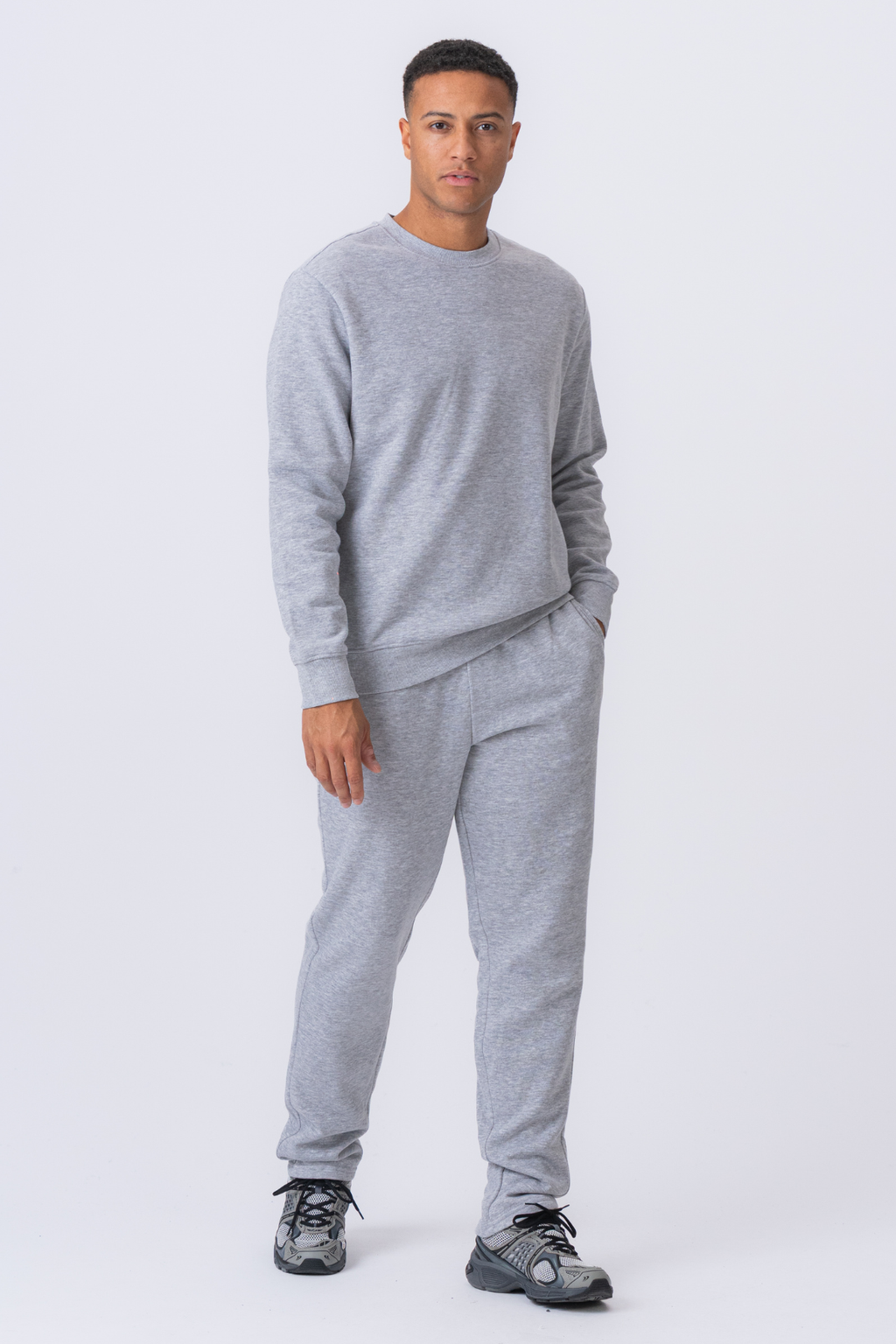 Essential Jogginghose – Grau Melange