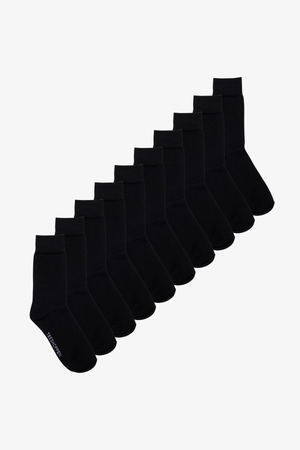 The Original Performance Bambussocken 10 -Pack - Schwarz
