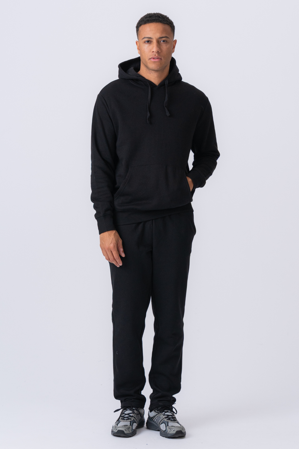 Essential Kapuzenpullover - Schwarz