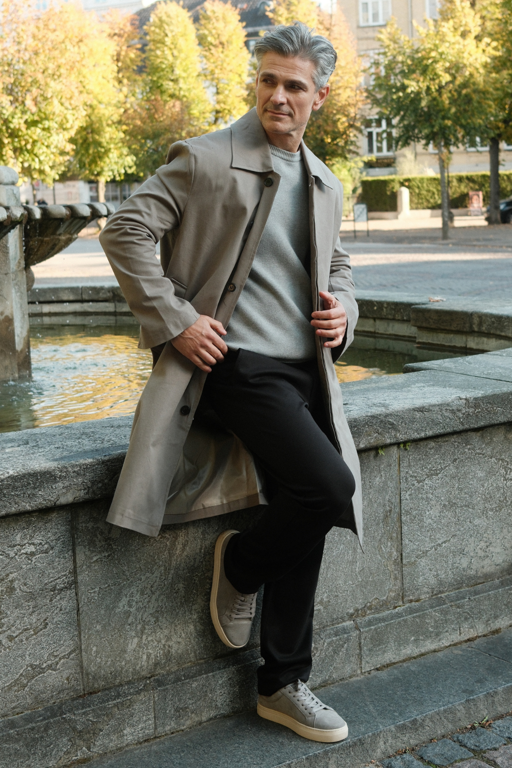 Philip Trenchcoat - Oliv