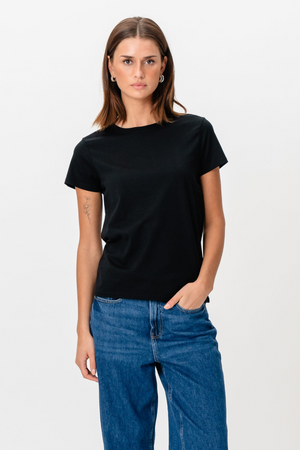 Basic T-Shirt - Schwarz