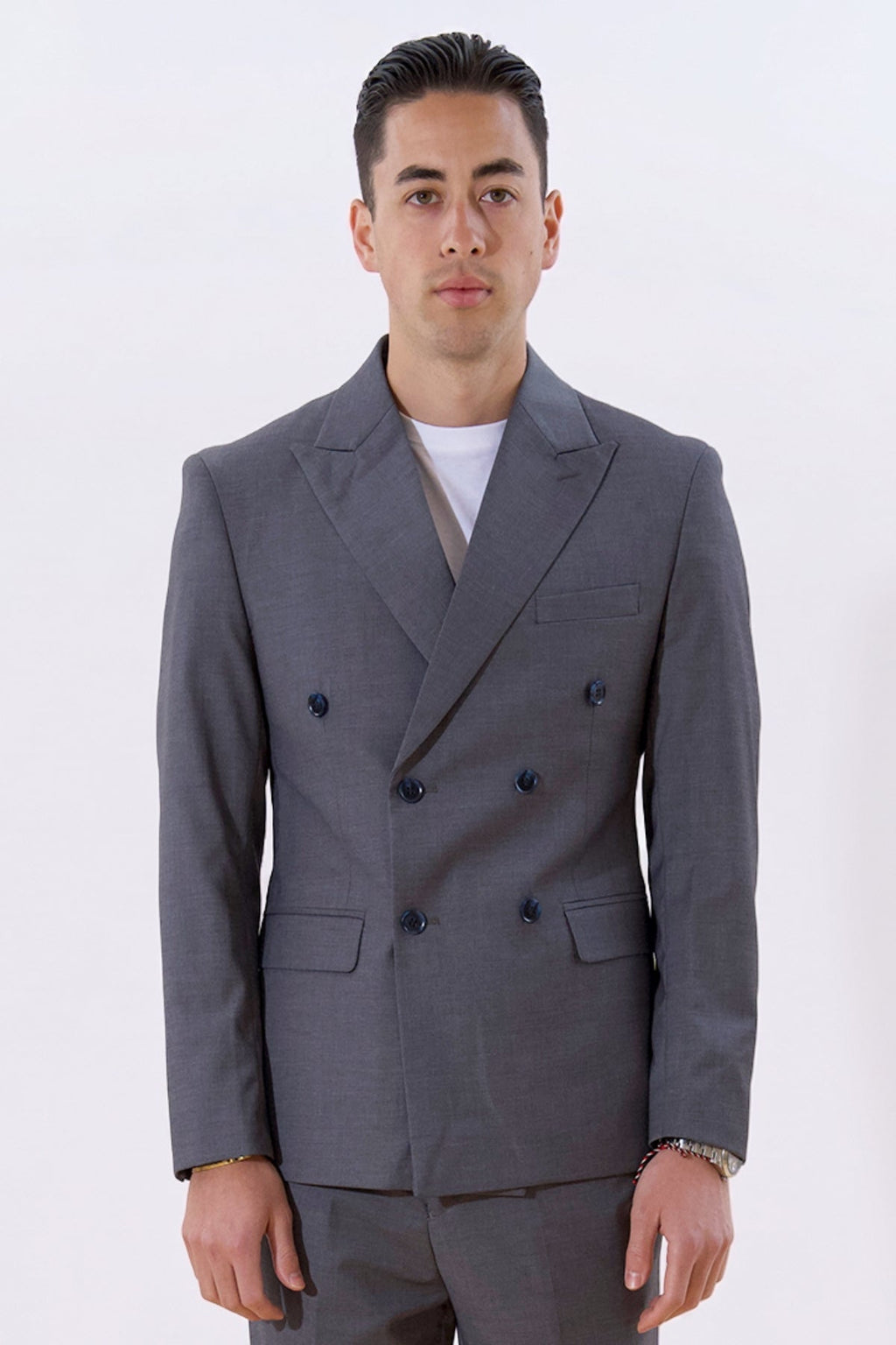 Klassischer Blazer – Grau