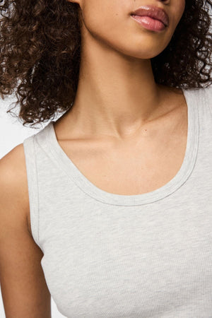 Mai Tanktop - hellgraue Melange