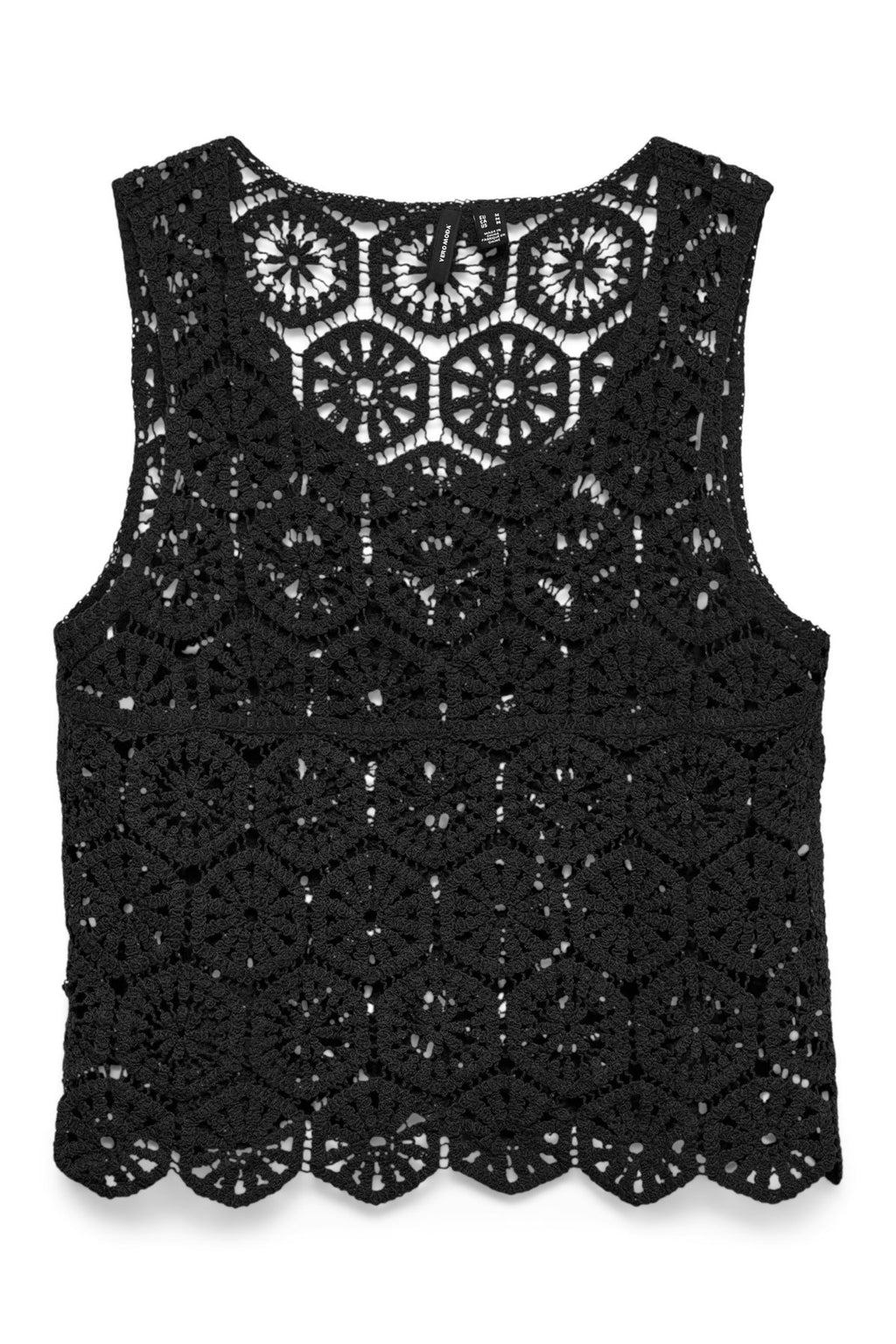 Elsa Crop Top - Schwarz