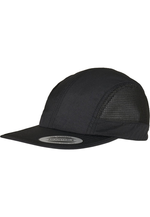 Nylon Snapback - Schwarz