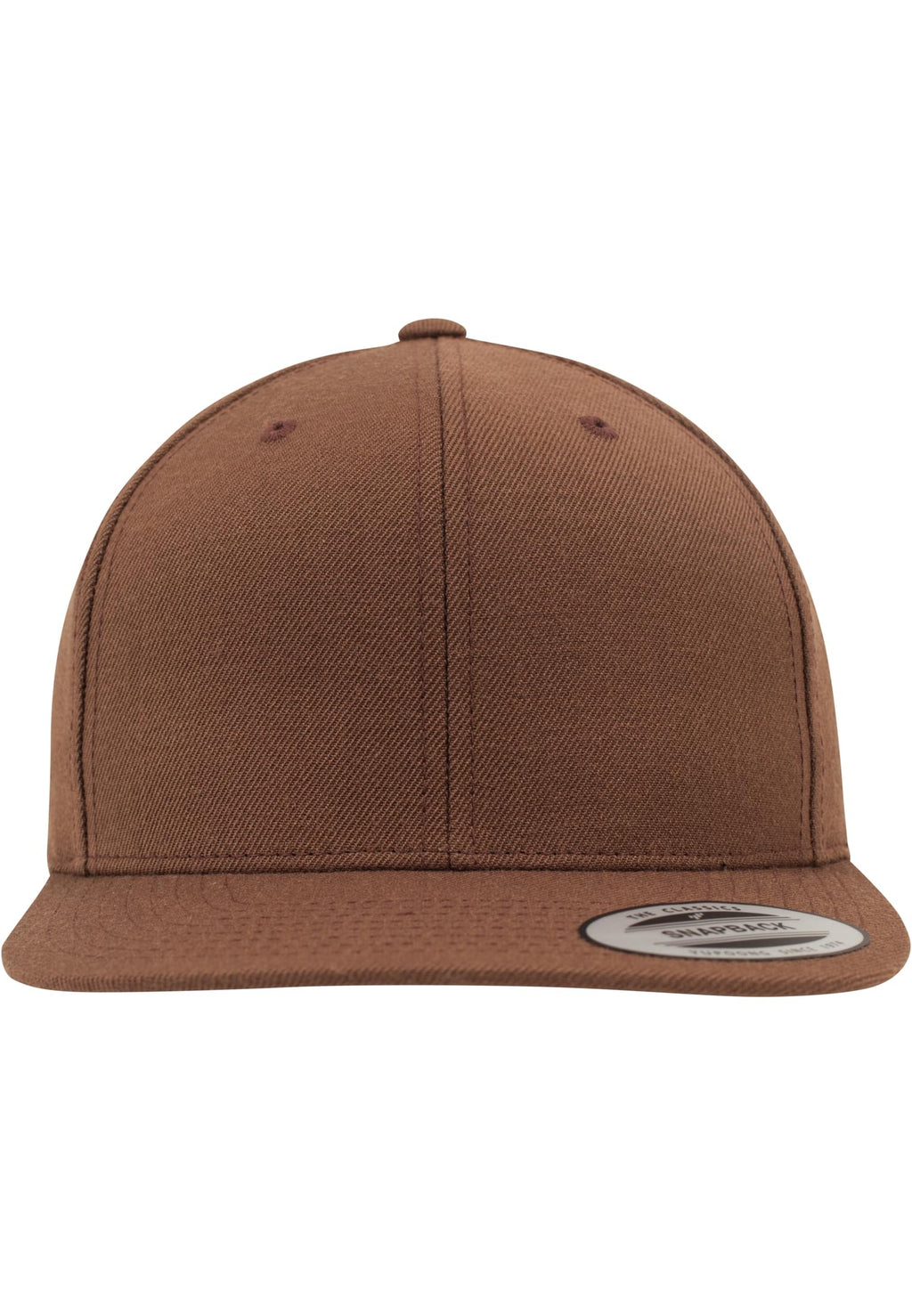 Klassischer Snapback - Tan