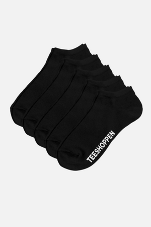 Sneaker Socken 5 -Pack - Schwarz
