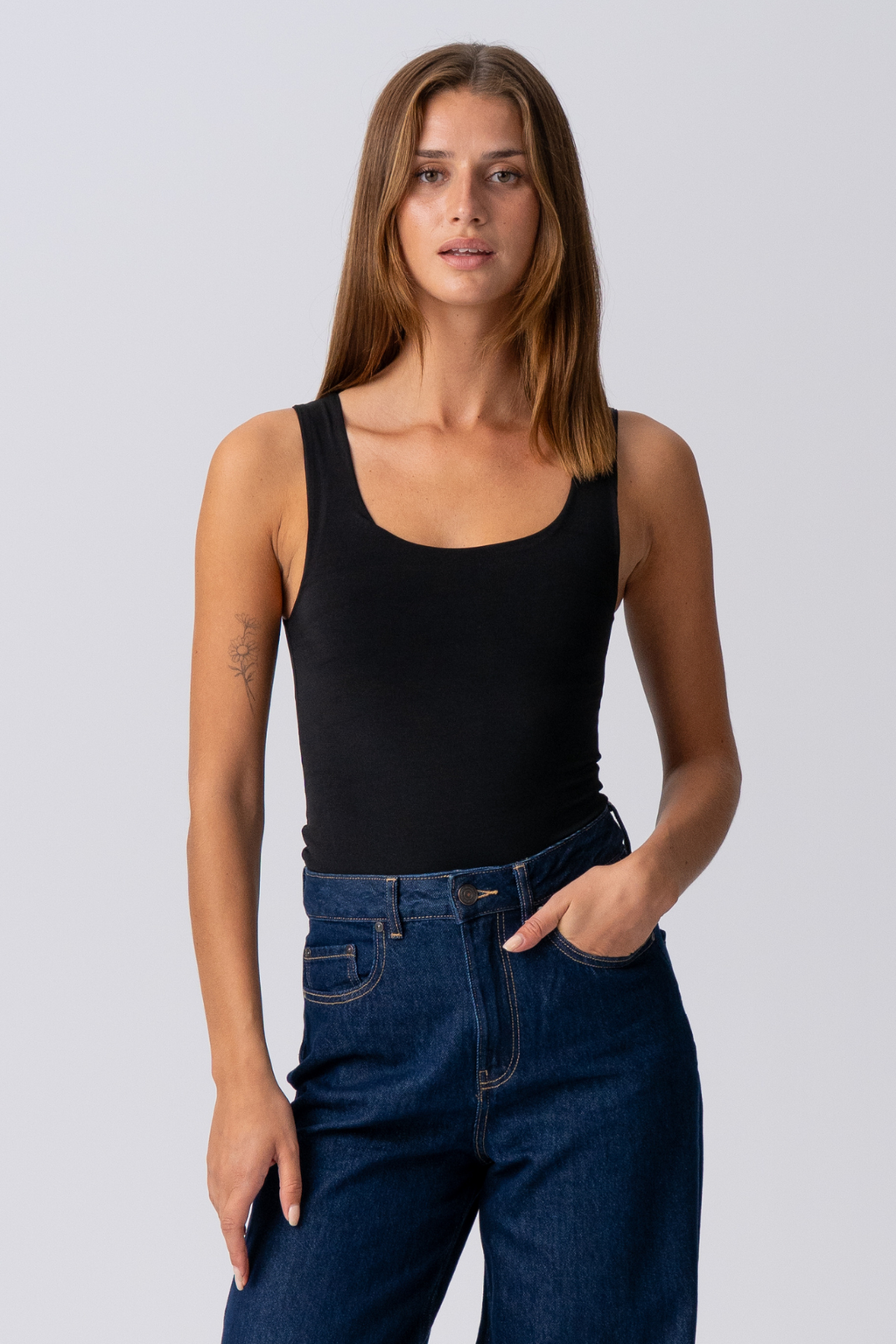 Eleanor Top - Schwarz