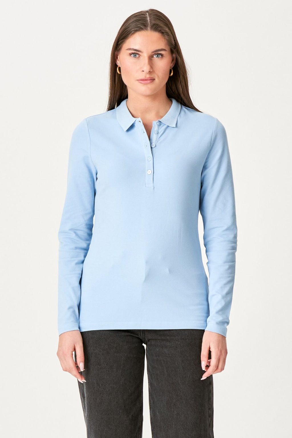 Poloshirt - Himmelblau