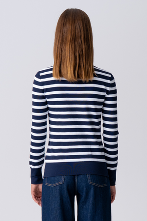Maja gestreiftes Hemd - Marine