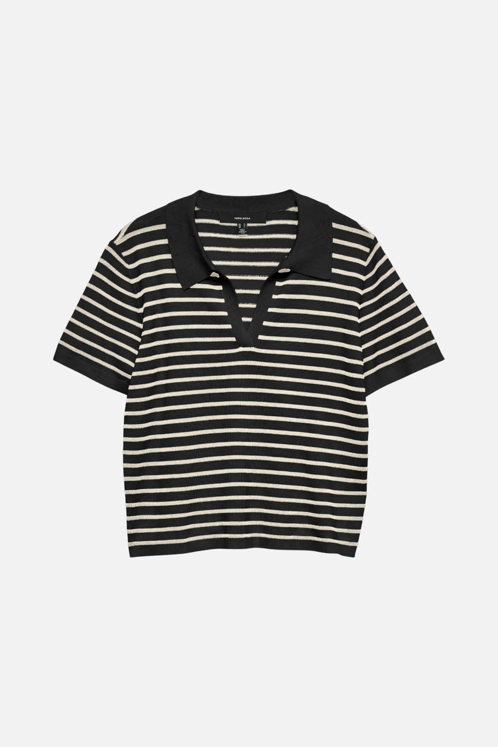 Silje Poloneck Pullover - Schwarz