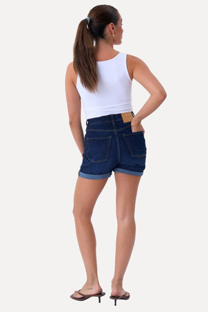 The Original Performance Denim Shorts - Dunkelblauer Denim