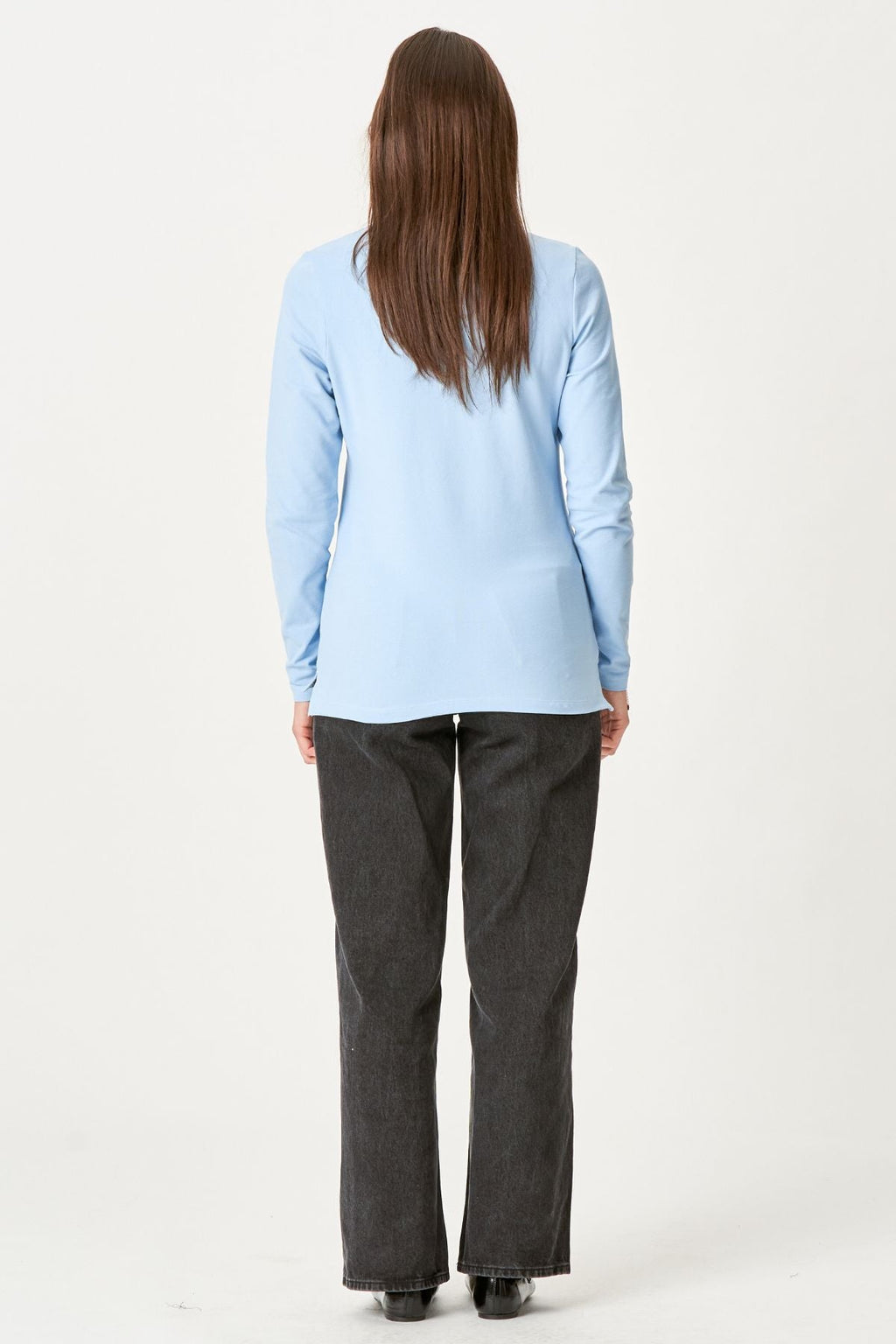 Poloshirt - Himmelblau