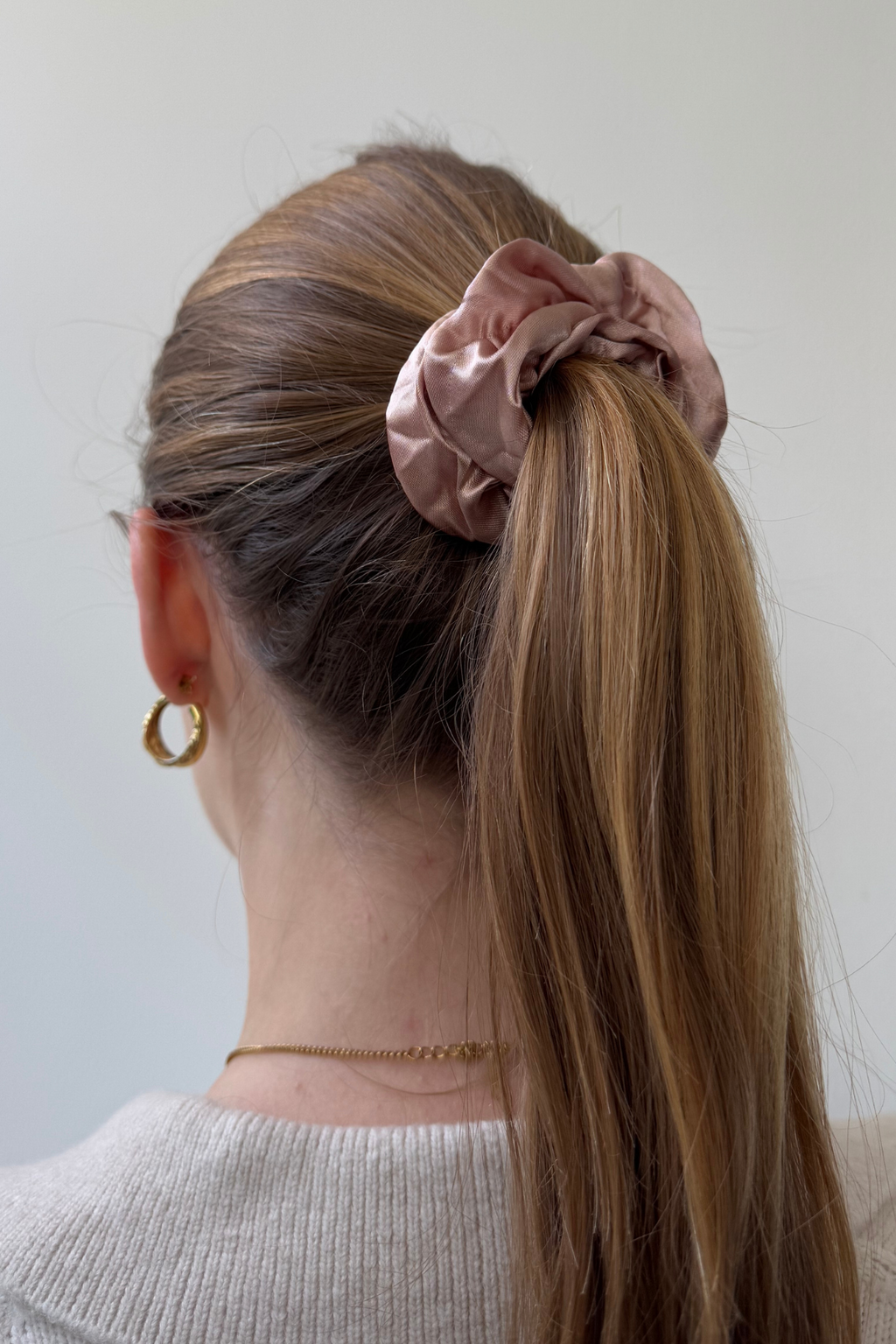 Scrunchie - Lotus Rose