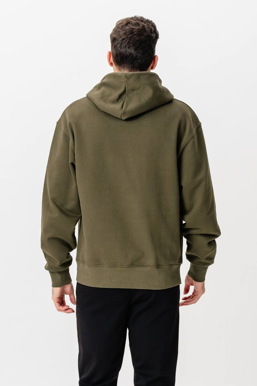 Schwerer Hoodie - Armee