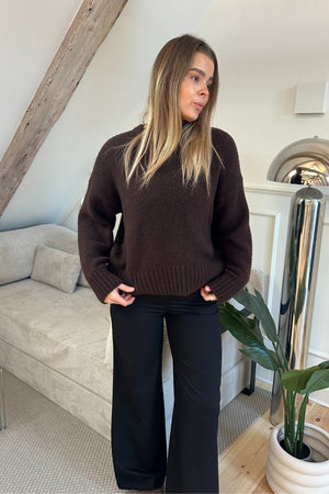 Rosalie Wide Pants - Schwarz