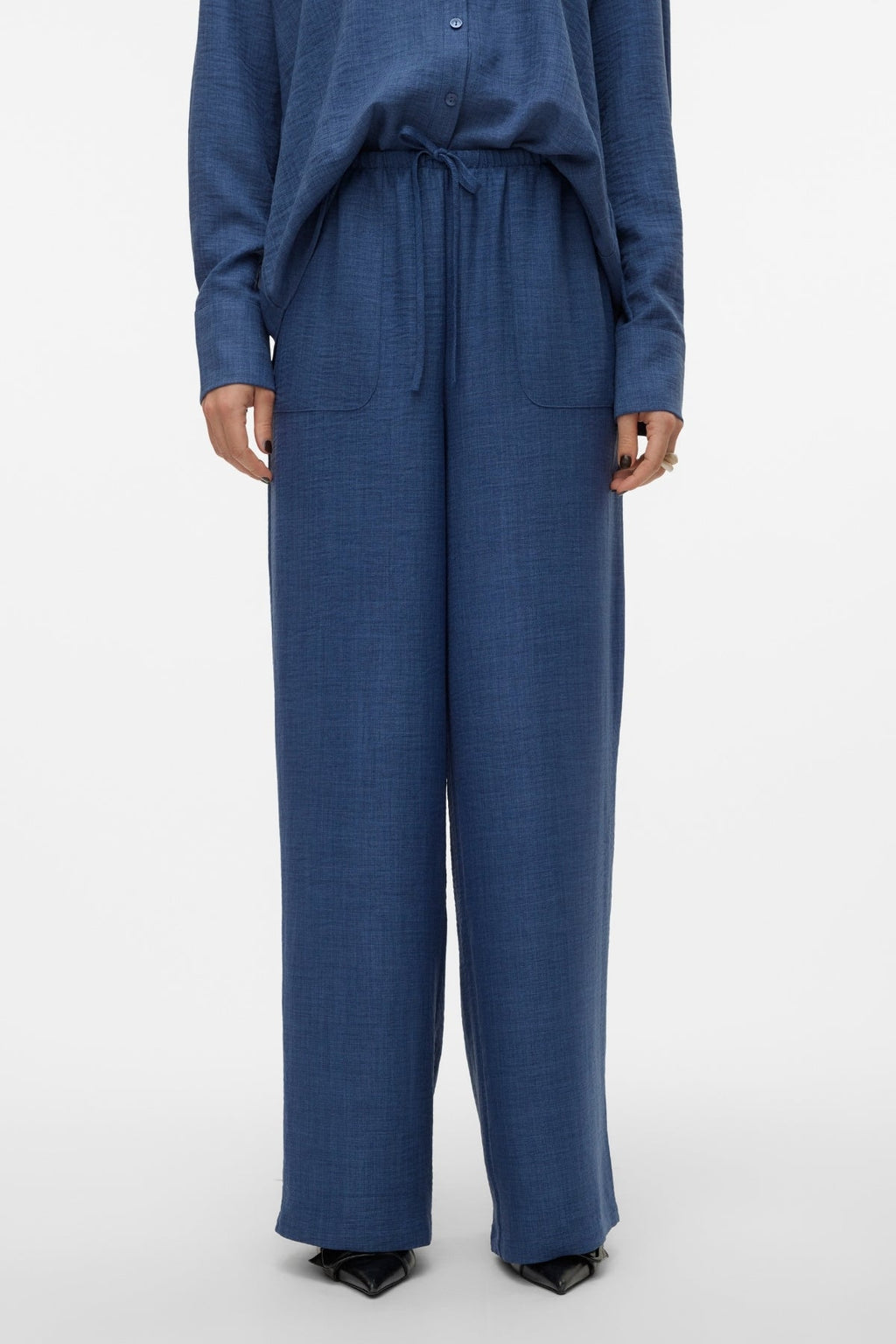 Melaney Loose Pant - Marine Blazer