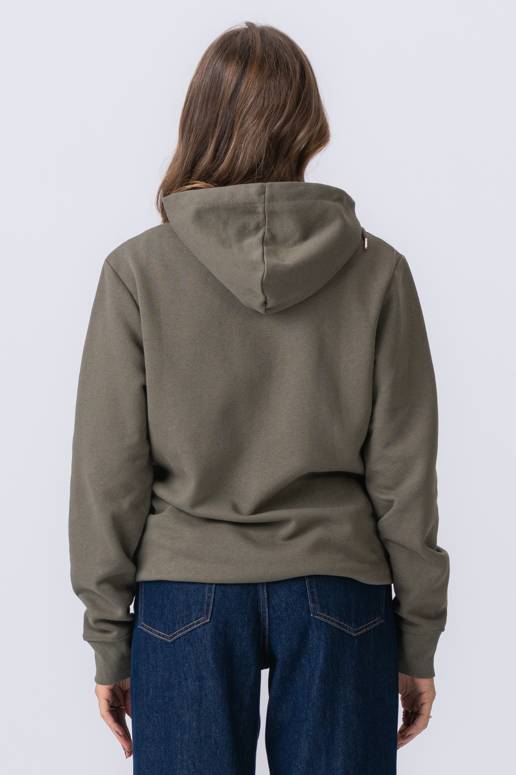 Zip Hoodie - Grün