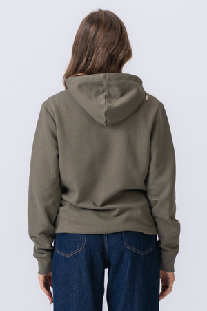 Zip Hoodie - Grün