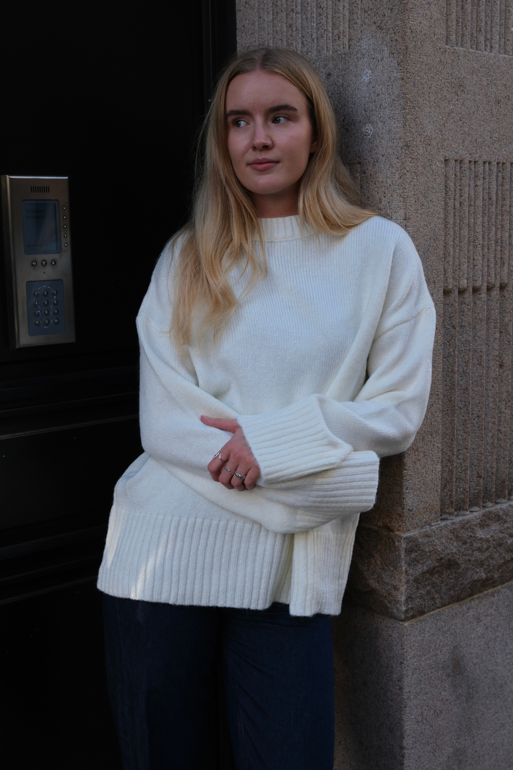 Martina -Strick - Weiß