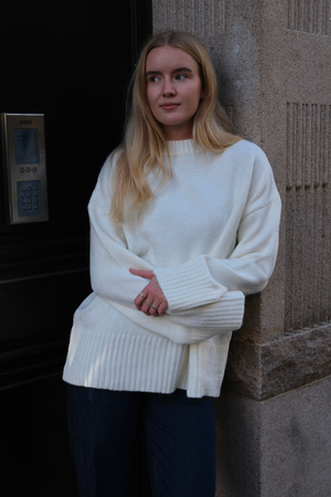 Martina -Strick - Weiß