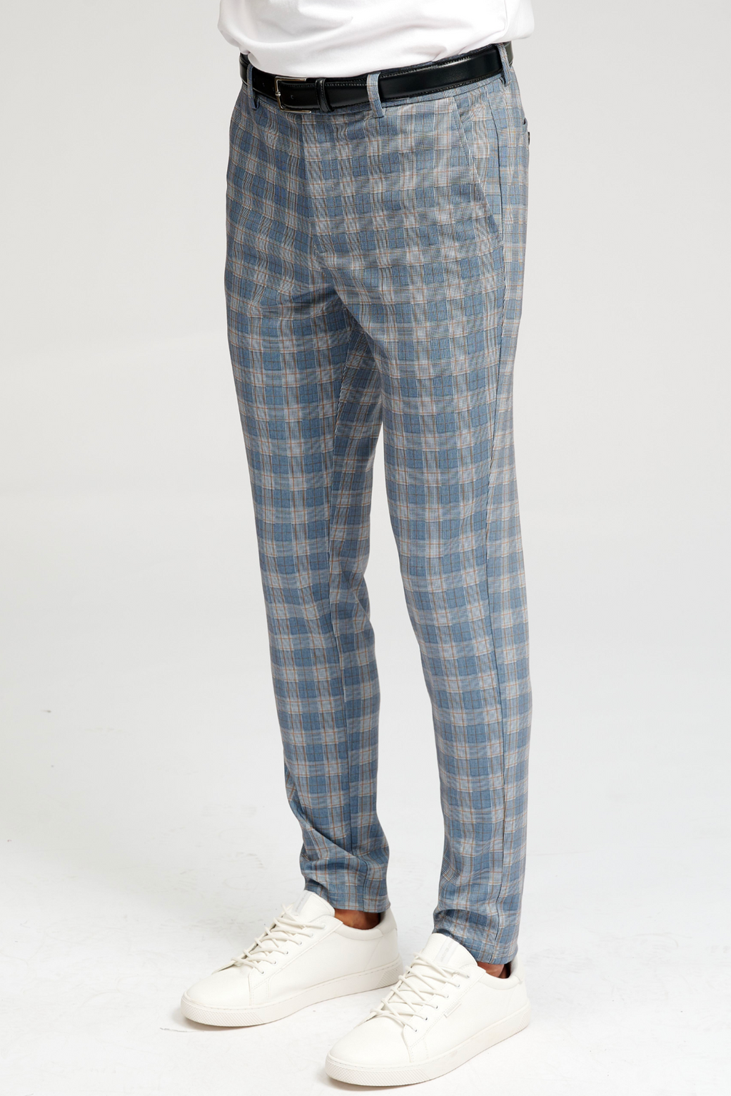 De Originale Performance Pants - Blå Ternet (begrenzt)