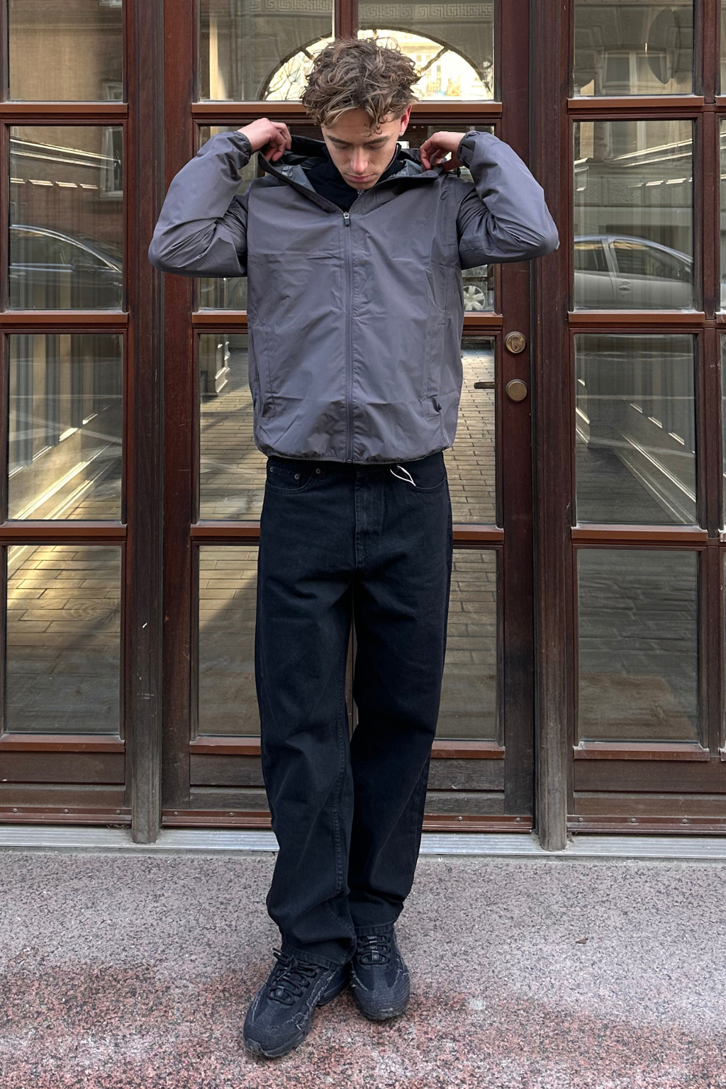 Windbreaker - dunkelgrau