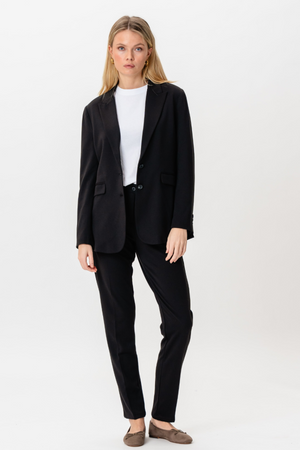 Blazer mit klassischer Passform - Schwarz