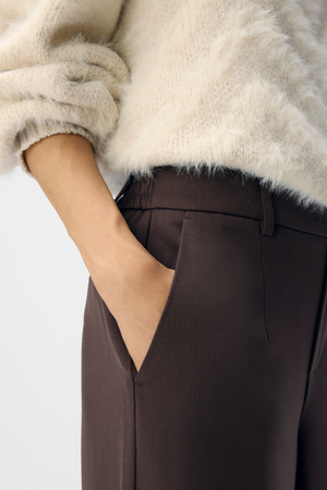 Lisa Wide Pant - Seal Braun