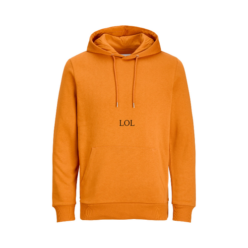 Basic Hoodie -Schweiß - Orange