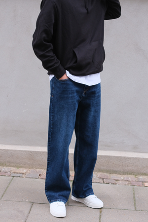 Baggy-Jeans – Dunkelblau