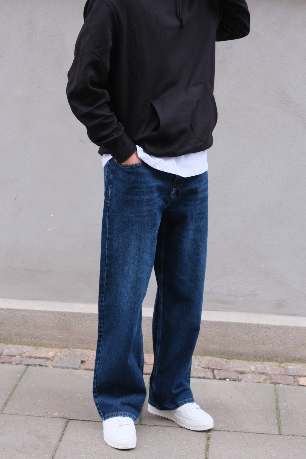 Baggy-Jeans – Dunkelblau