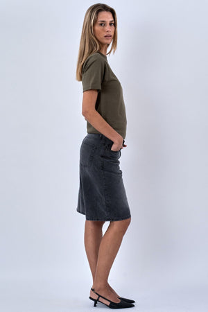 Oversized T -Shirt - Armeegrün