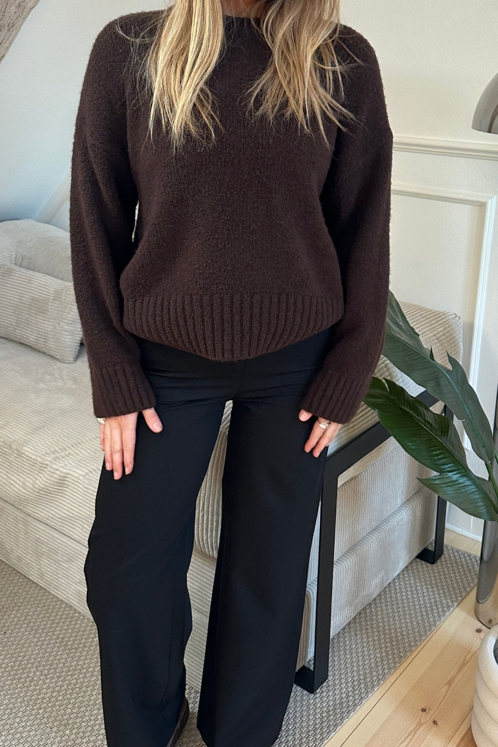 Rosalie Wide Pants - Schwarz