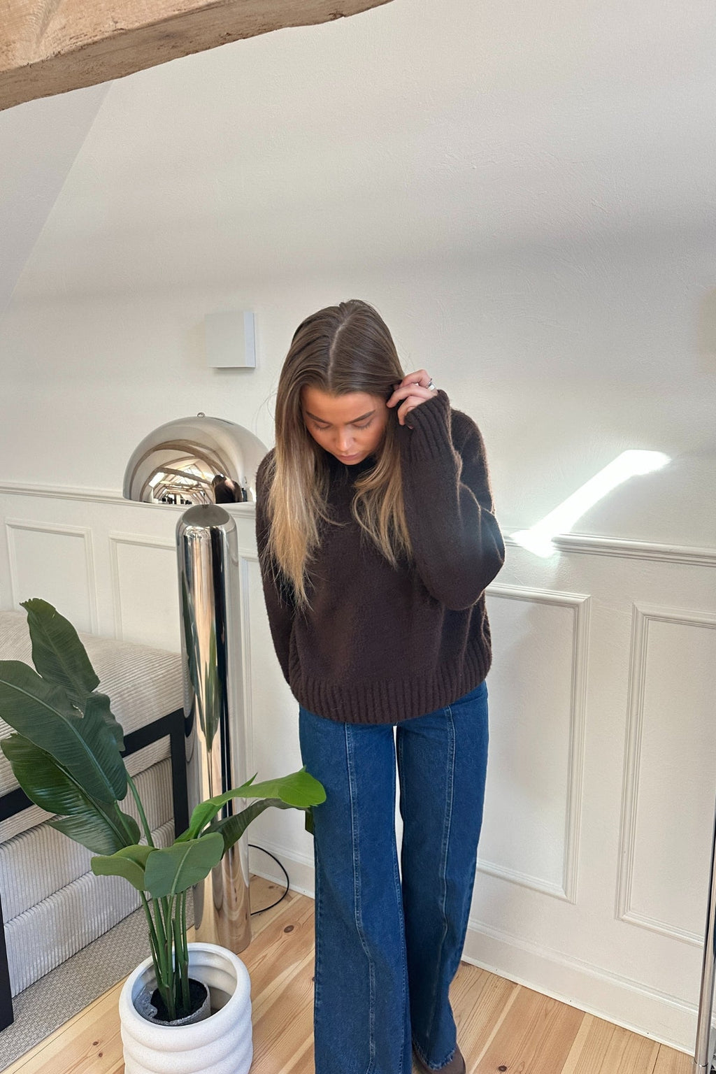 Kyla Jeans – Mittelblau